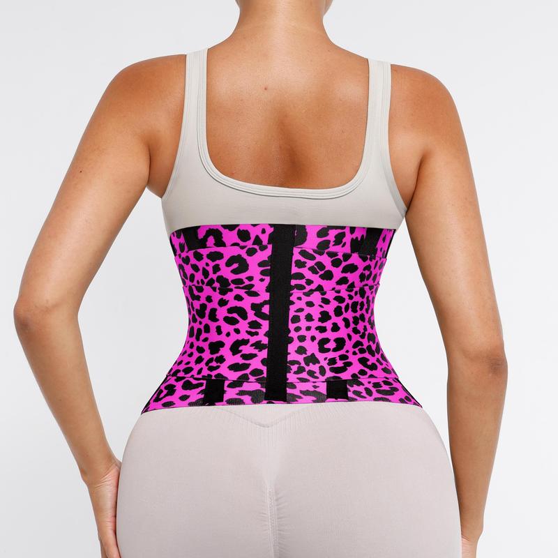 Leopard Print Waist Trainer – Shape, Support & Slay in Style