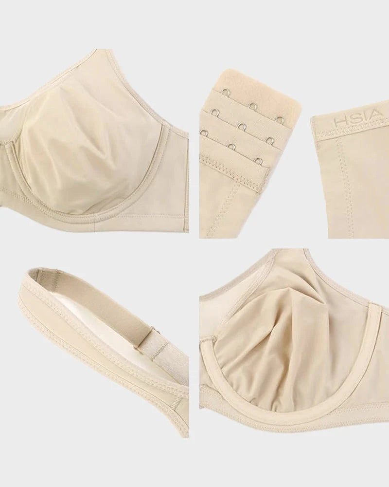 Plus Size Cooling Full Coverage Minimizer Bra